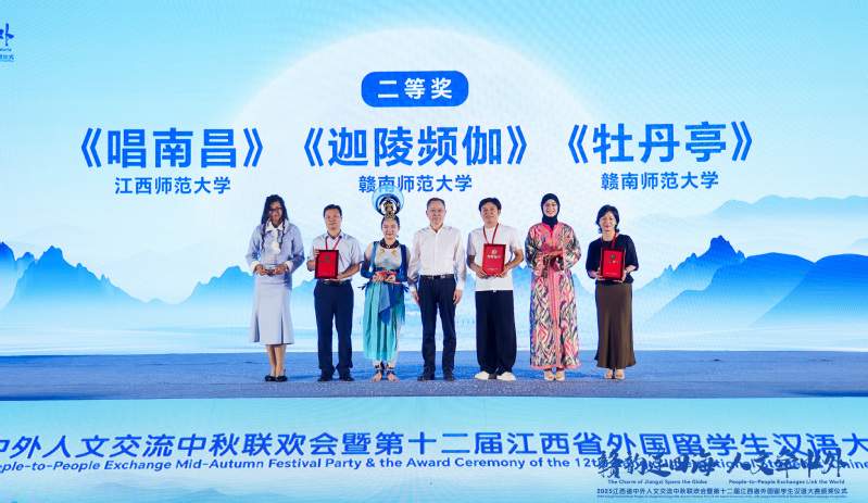 我校在第十二届江西省外国留学生...